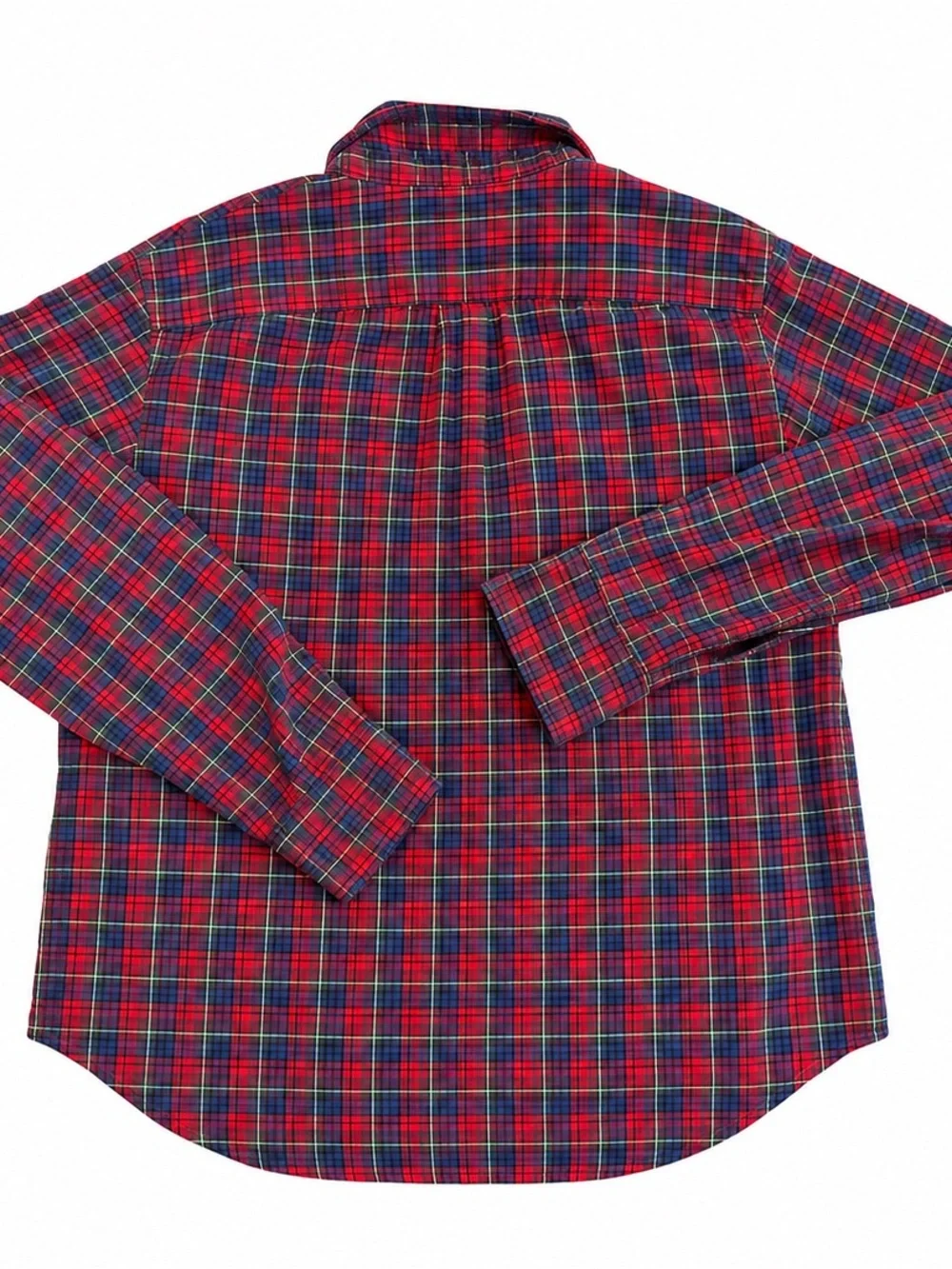Ralph Lauren Boys Size 6 Tartan Plaid Button Down Shirt Holiday Christmas